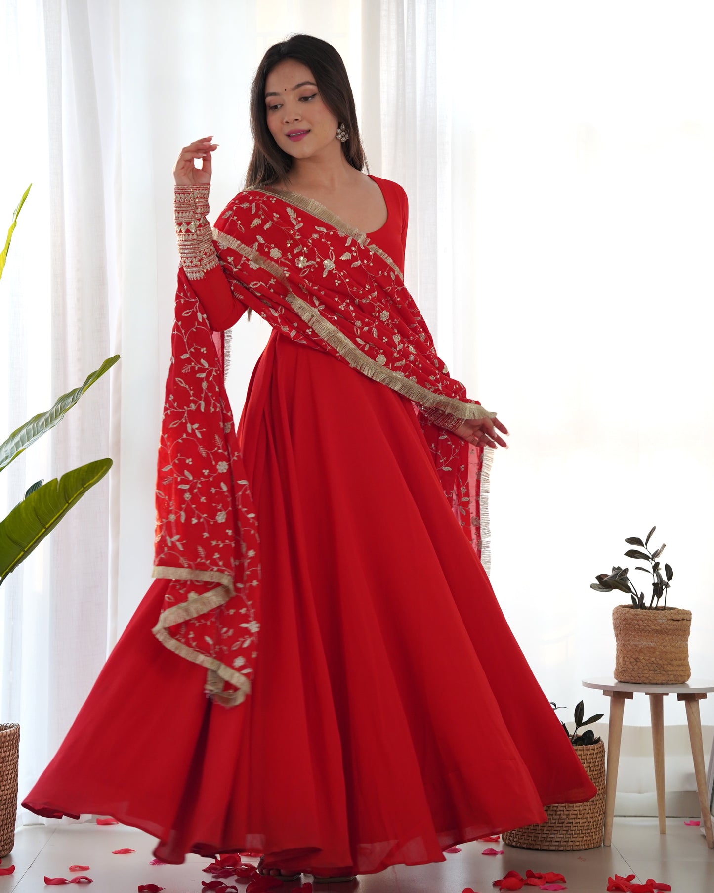 PRESENTING NEW GEORGETTE ANARKALI GOWN