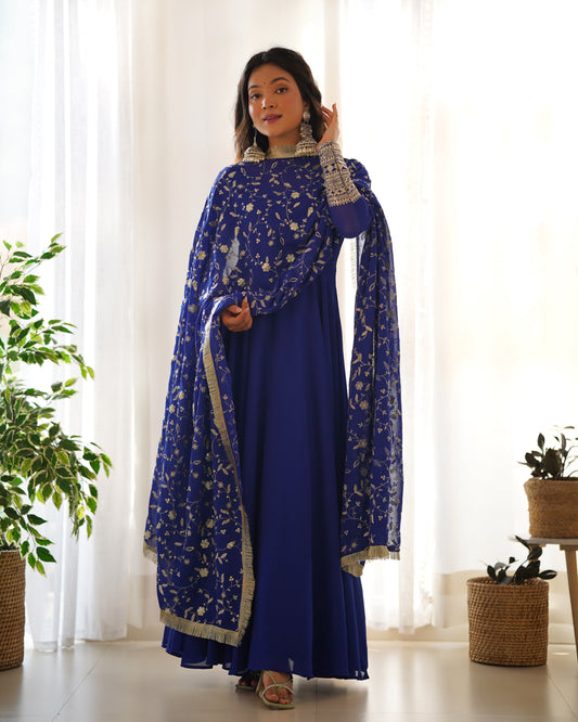 PRESENTING NEW GEORGETTE ANARKALI GOWN