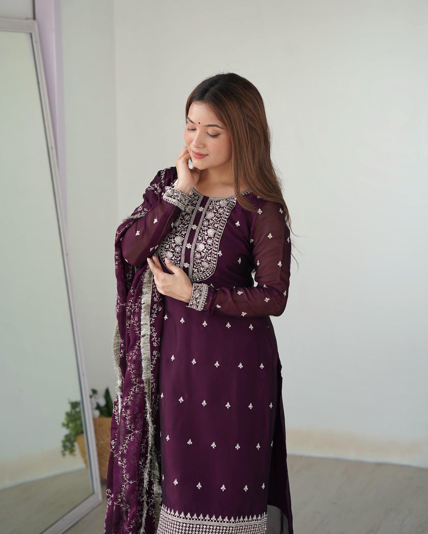 FESTIVAL SEASON BEAUTIFUL PURE BLOOMING RANGOLI SILK KURTA SET