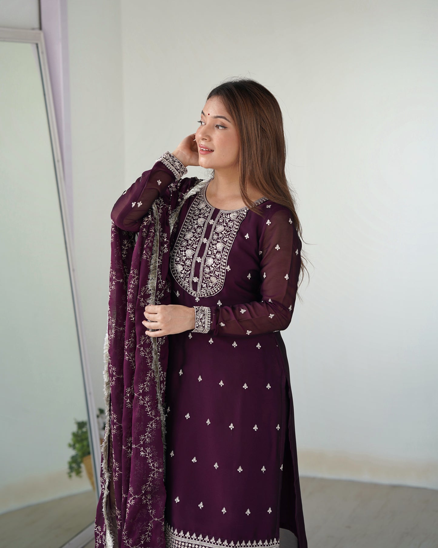 FESTIVAL SEASON BEAUTIFUL PURE BLOOMING RANGOLI SILK KURTA SET