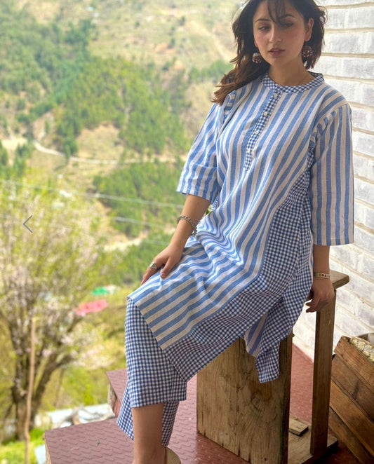 New Beautiful Cotton Kurti Pant