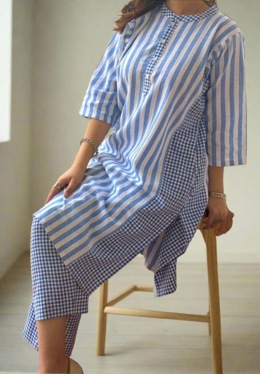 New Beautiful Cotton Kurti Pant