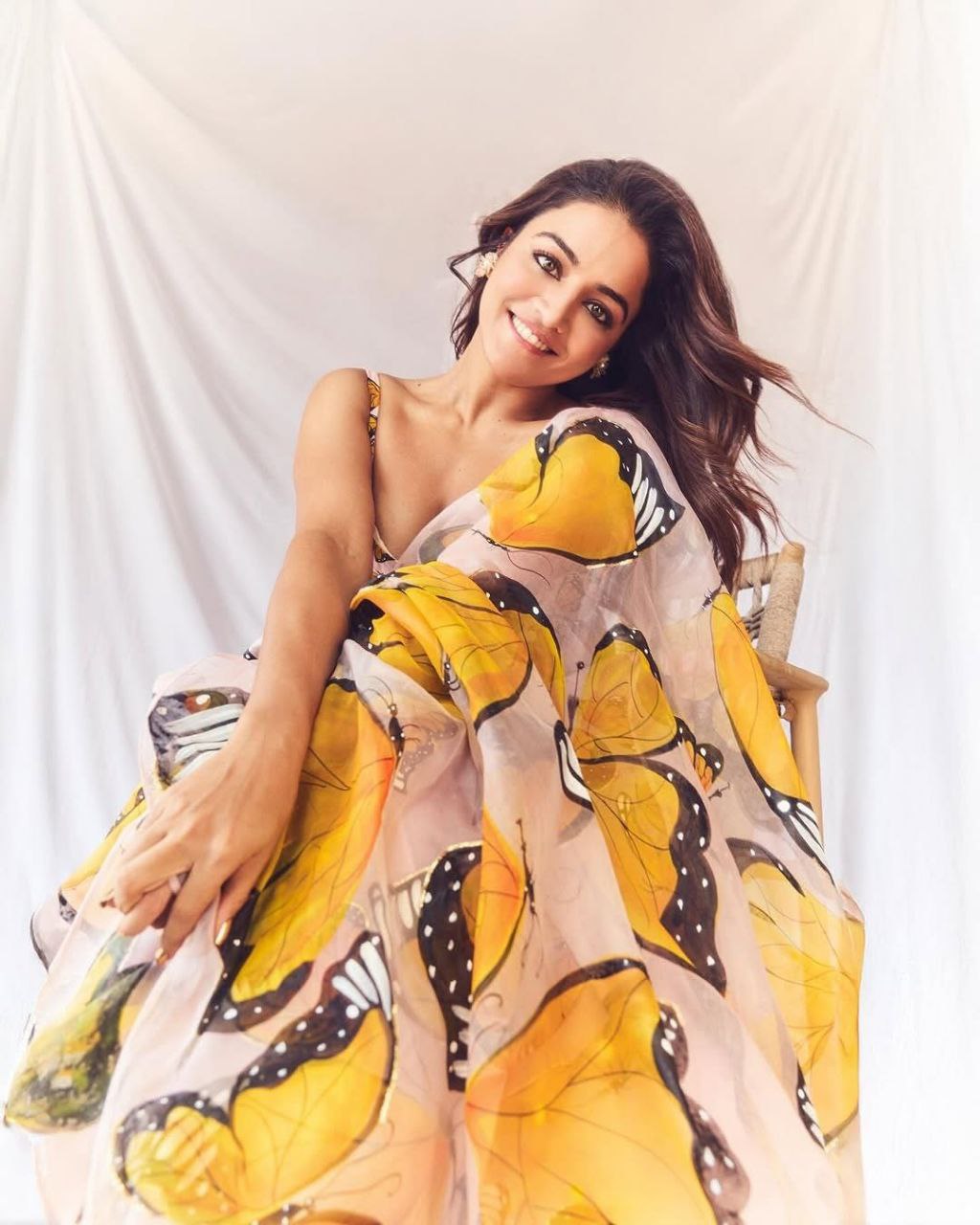 Premium Floral Print Taby Silk Lehenga Set