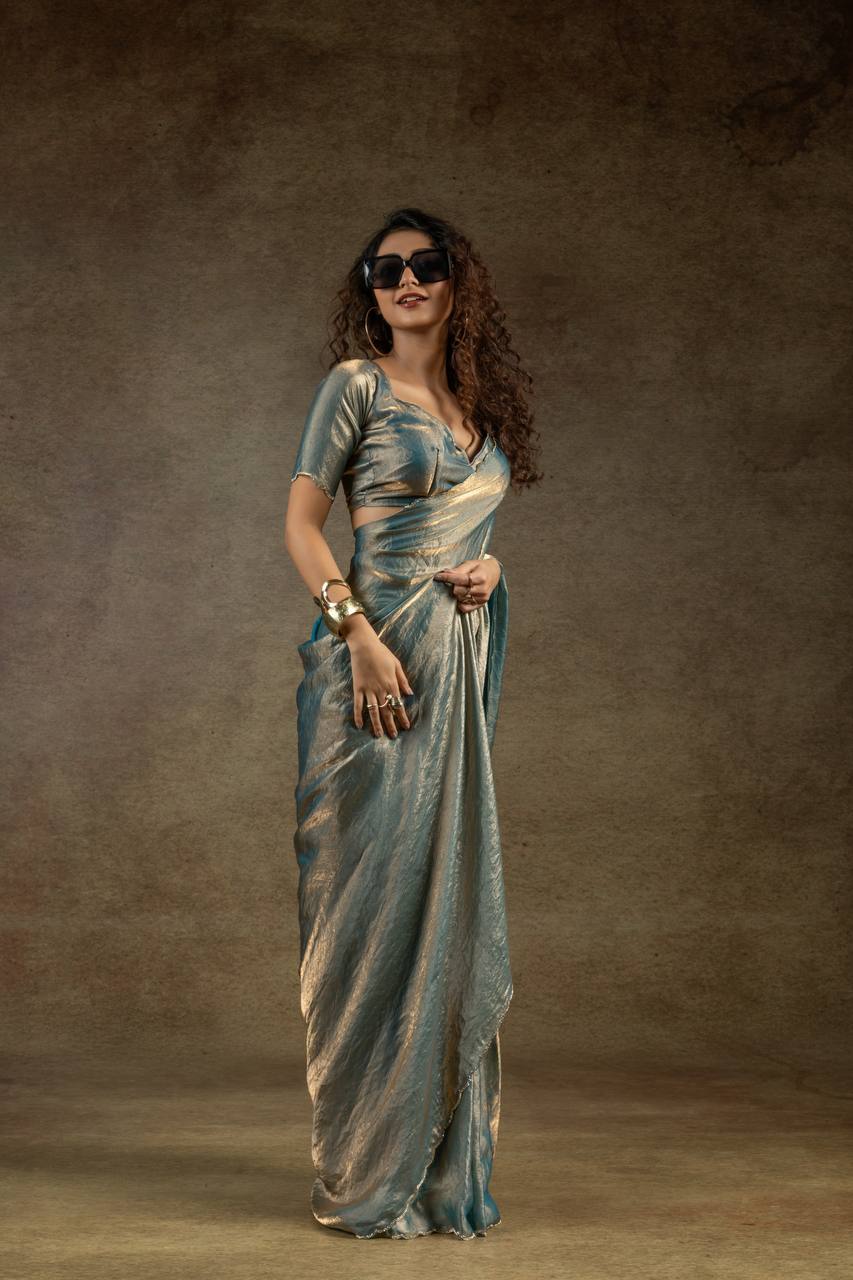 Trending Space Silk Original Jarkhan Diamond Work Saree