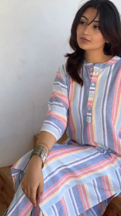 GraceFlow Pure Cotton Co-ord Set