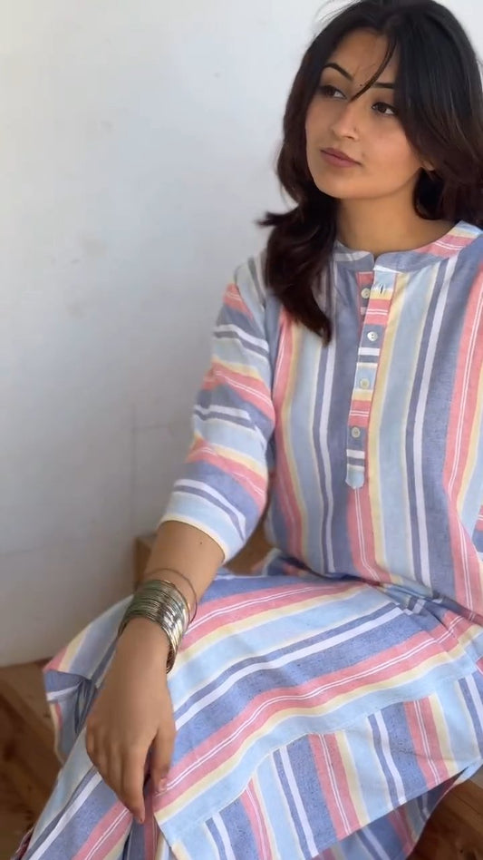 GraceFlow Pure Cotton Co-ord Set