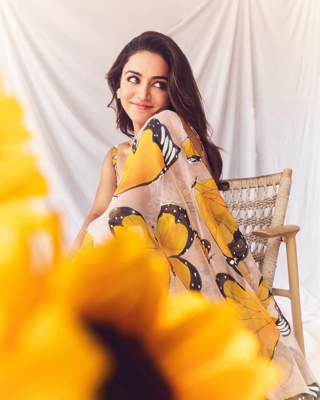 Premium Floral Print Taby Silk Lehenga Set