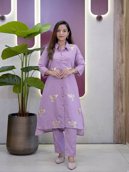 Roman Silk Grace Suit Set