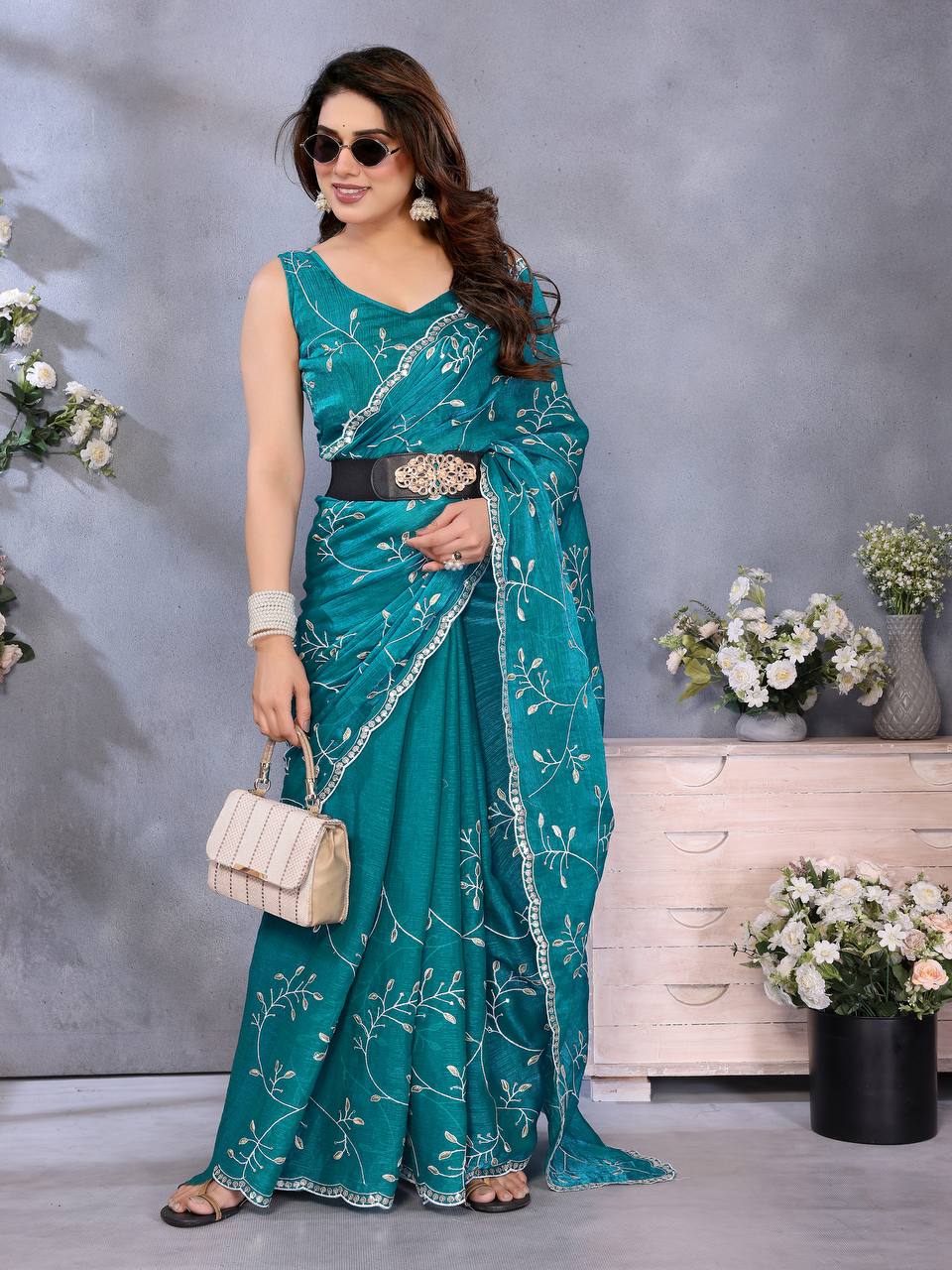 Stunning Jimmy Choo Saree